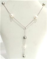 Collana Yukey Donna in Oro bianco Perla CL 931 - CL 931